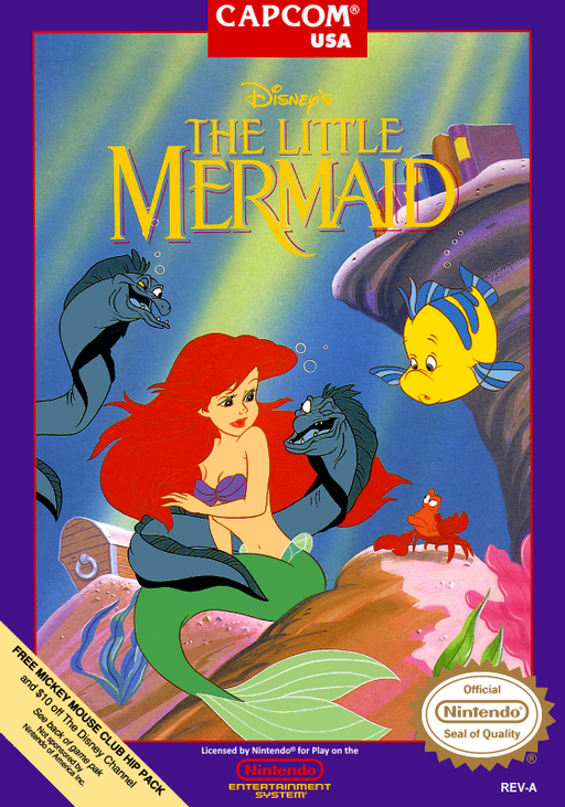 Little Mermaid, The (USA) box art